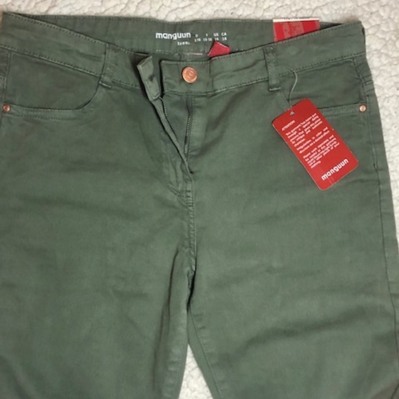 Green Manguun Teens Jeans - Picture 1 of 4